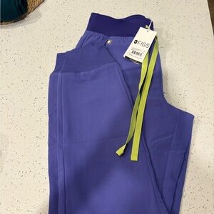 Figs high waisted XSP Blueberry zamora joggers